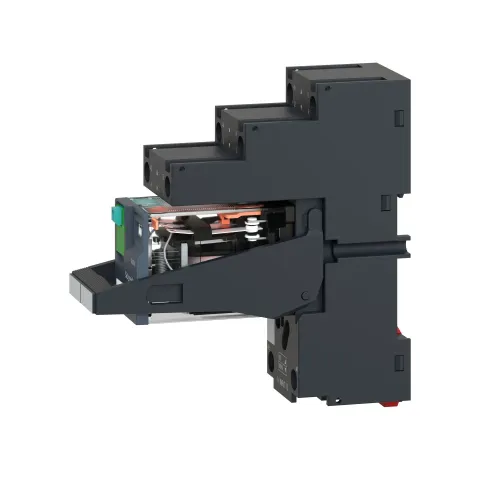 Реле электромеханическое миниатюрное, 2CO, LED, =24В RXM2AB2BDPVS