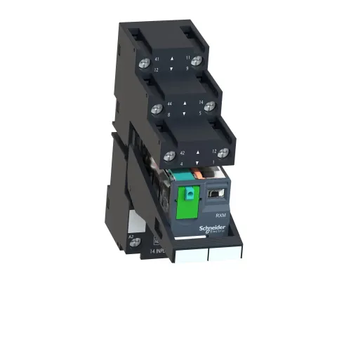 Реле электромеханическое миниатюрное, 2CO, LED, =24В RXM2AB2BDPVS