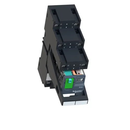 Реле электромеханическое миниатюрное, 2CO, LED, =24В RXM2AB2BDPVS