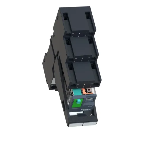 Реле электромеханическое миниатюрное, 2CO, LED, =24В RXM2AB2BDPVS
