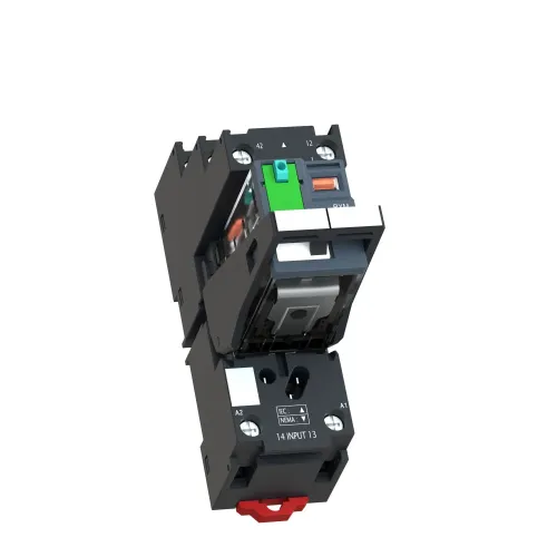 Реле электромеханическое миниатюрное, 2CO, LED, =24В RXM2AB2BDPVS