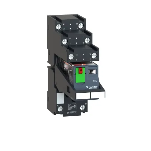 Реле электромеханическое миниатюрное, 2CO, LED, 230В RXM2AB2P7PVS
