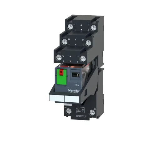 Реле электромеханическое миниатюрное, 2CO, LED, 230В RXM2AB2P7PVS