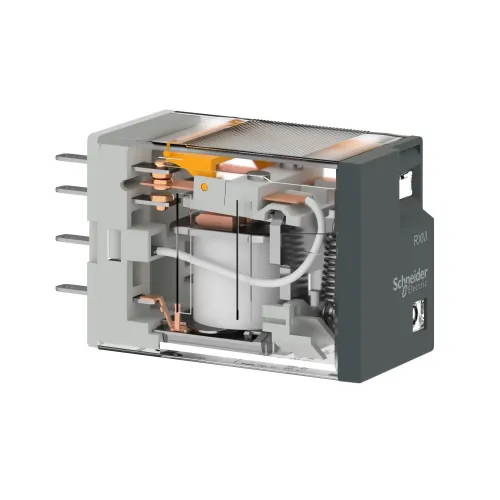 Миниатюрное электромеханическое реле Harmony Easy, 5А, 2CO, без LED, =24В RXM2LB1BD