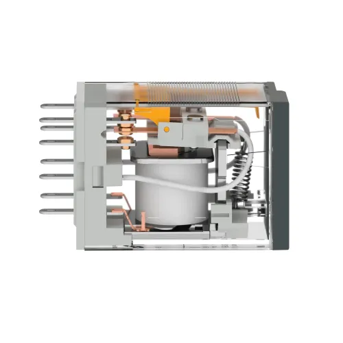 Миниатюрное электромеханическое реле Harmony Easy, 5А, 2CO, без LED, =24В RXM2LB1BD