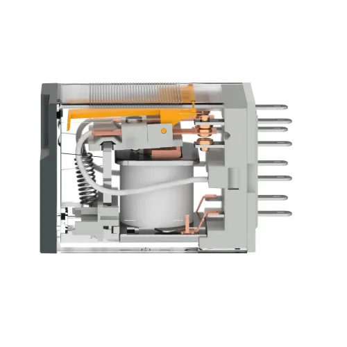 Миниатюрное электромеханическое реле Harmony Easy, 5А, 2CO, без LED, =24В RXM2LB1BD
