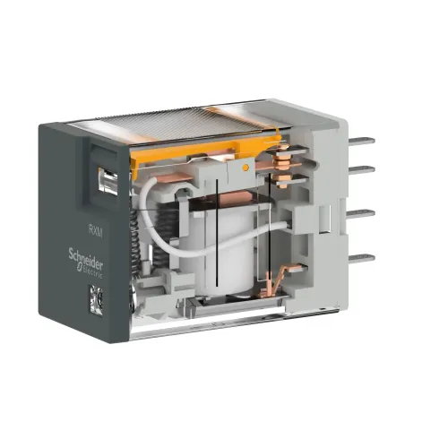 Миниатюрное электромеханическое реле Harmony Easy, 5А, 2CO, без LED, =24В RXM2LB1BD