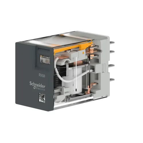 Миниатюрное электромеханическое реле Harmony Easy, 5А, 2CO, без LED, =24В RXM2LB1BD
