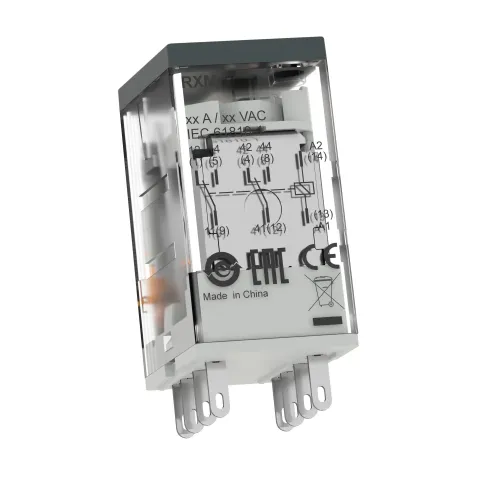 Миниатюрное электромеханическое реле Harmony Easy, 5А, 2CO, без LED, =24В RXM2LB1BD