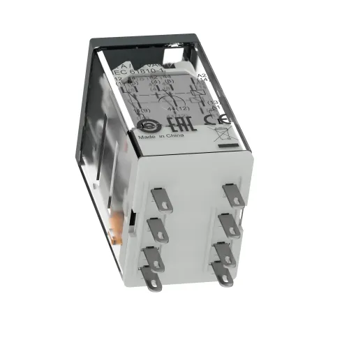 Миниатюрное электромеханическое реле Harmony Easy, 5А, 2CO, без LED, 230В RXM2LB1P7