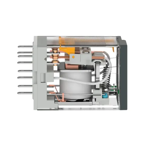 Миниатюрное электромеханическое реле Harmony Easy, 5А, LED, =24В RXM2LB2BD