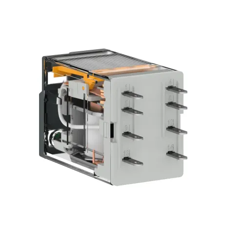 Миниатюрное электромеханическое реле Harmony Easy, 5А, LED, =24В RXM2LB2BD