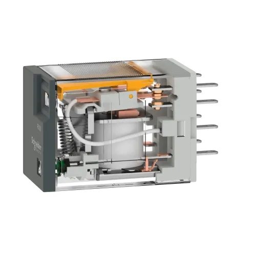 Миниатюрное электромеханическое реле Harmony Easy, 5А, 2CO, с LED, 230В RXM2LB2P7