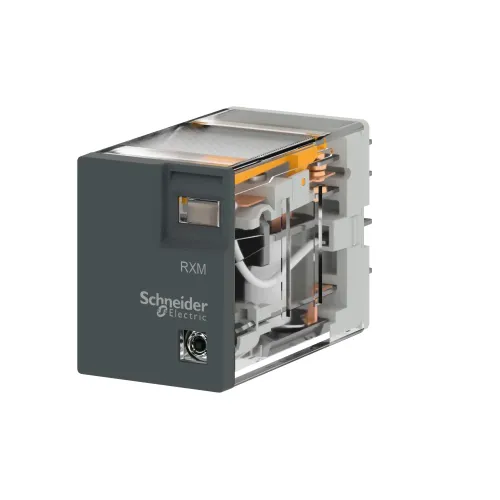 Миниатюрное электромеханическое реле Harmony Easy, 5А, 2CO, с LED, 230В RXM2LB2P7