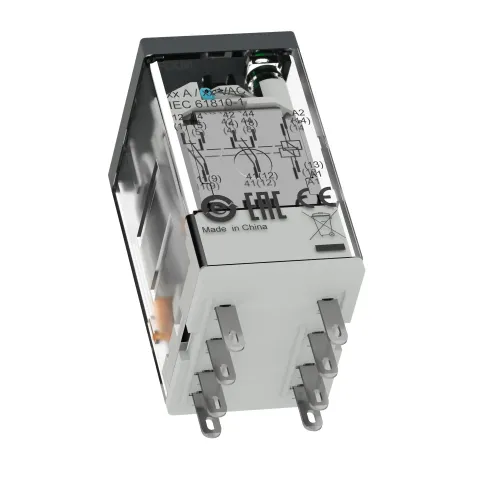 Миниатюрное электромеханическое реле Harmony Easy, 5А, 2CO, с LED, 230В RXM2LB2P7