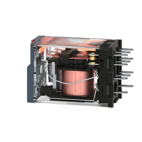 Реле миниатюрное, 3CO, светодиод, 230В RXM3AB2P7