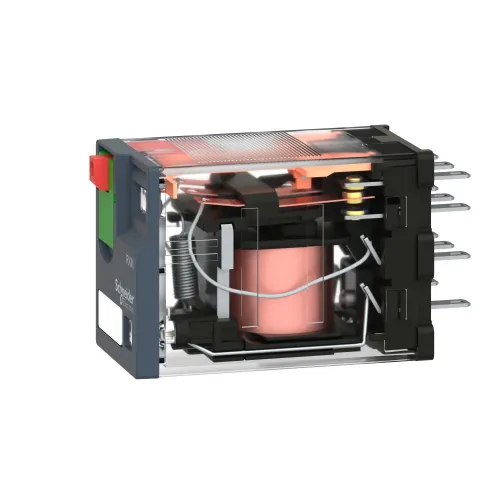 Реле миниатюрное, 3CO, светодиод, 230В RXM3AB2P7