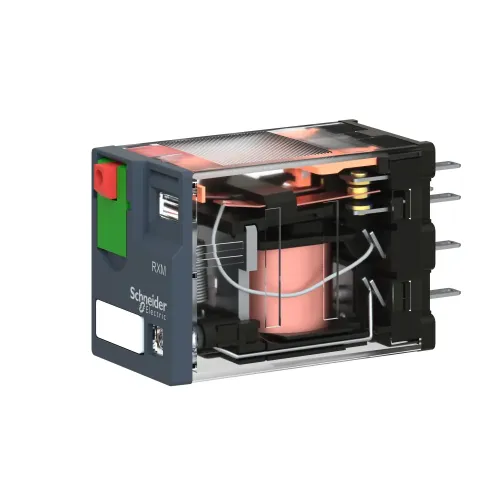 Реле миниатюрное, 3CO, светодиод, 230В RXM3AB2P7