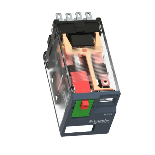 Реле миниатюрное, 4CO, 24В RXM4AB1B7