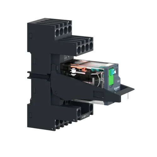 Реле электромеханическое миниатюрное, 4CO, 24В RXM4AB1B7PVM