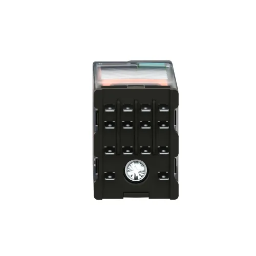 Реле миниатюрное, 4CO, светодиод, =24В RXM4AB2BD