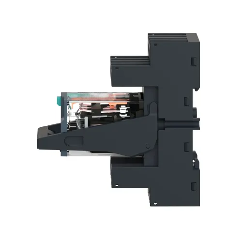 Реле электромеханическое миниатюрное, 4CO, LED, =24В RXM4AB2BDPVM