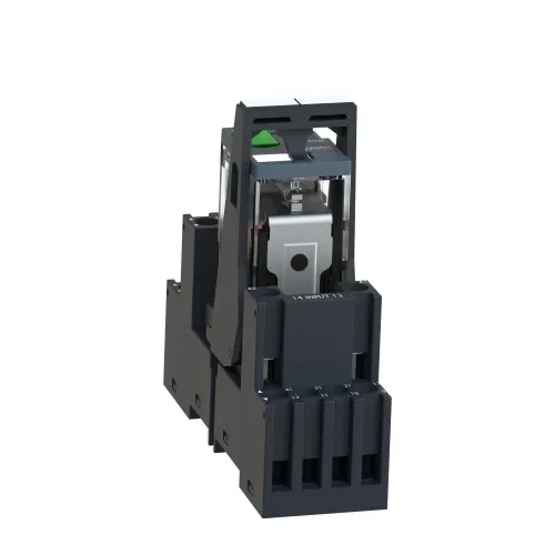 Реле электромеханическое миниатюрное, 4CO, LED, =24В RXM4AB2BDPVM