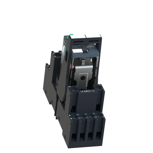Реле электромеханическое миниатюрное, 4CO, LED, =24В RXM4AB2BDPVM