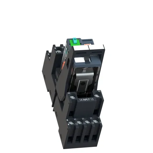 Реле электромеханическое миниатюрное, 4CO, LED, =24В RXM4AB2BDPVM