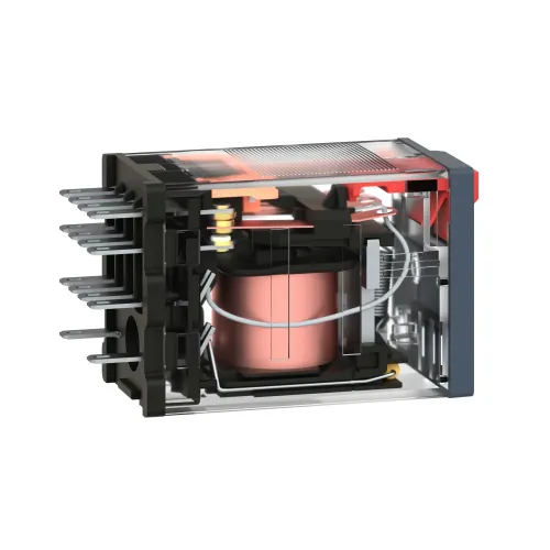 Реле миниатюрное, 4CO, светодиод, 230В RXM4AB2P7