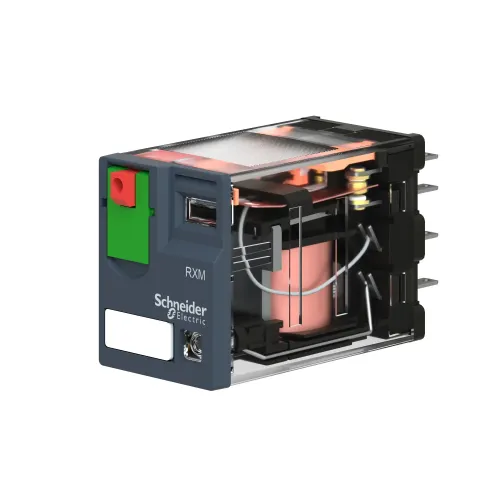Реле миниатюрное, 4CO, светодиод, 230В RXM4AB2P7