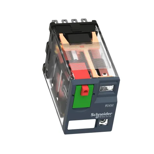 Реле миниатюрное, 4CO, светодиод, 230В RXM4AB2P7