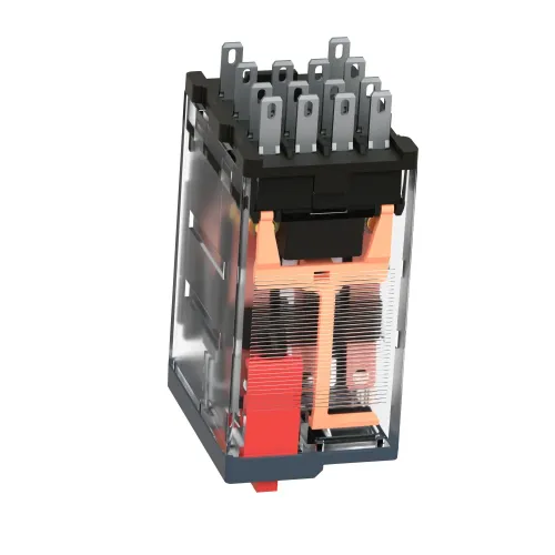 Реле миниатюрное, 4CO, светодиод, 230В RXM4AB2P7