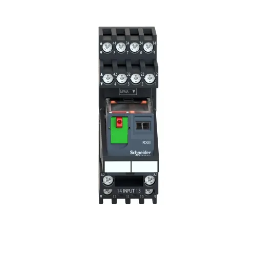 Реле электромеханическое миниатюрное, 4CO, LED, 230В RXM4AB2P7PVM