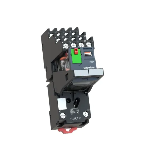 Реле электромеханическое миниатюрное, 4CO, LED, 230В RXM4AB2P7PVS