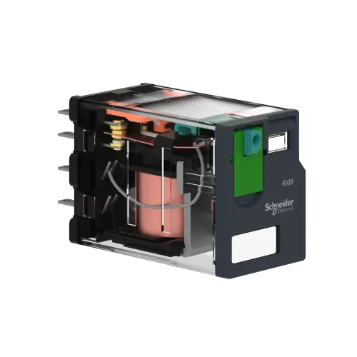 Реле миниатюрное, 4CO, слаботочный, =24В RXM4GB1BD