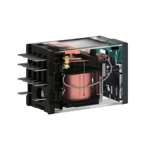 Реле миниатюрное, 4CO, слаботочный, =24В RXM4GB1BD