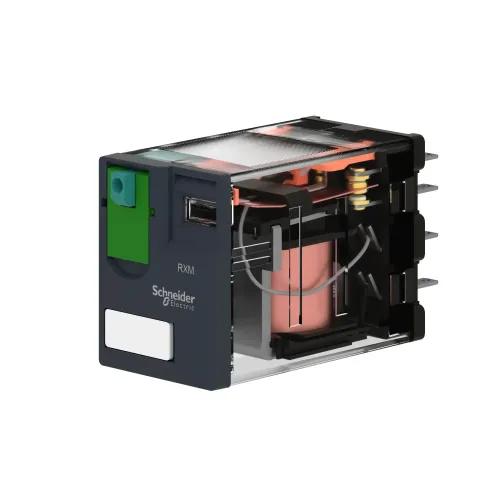 Реле миниатюрное, 4CO, слаботочный, =24В RXM4GB1BD