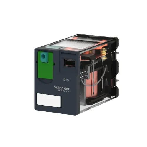 Реле миниатюрное, 4CO, слаботочный, =24В RXM4GB1BD