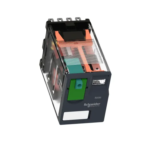 Реле миниатюрное, 4CO, слаботочный, =24В RXM4GB1BD
