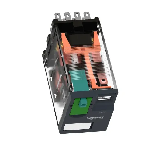 Реле миниатюрное, 4CO, слаботочный, =24В RXM4GB1BD