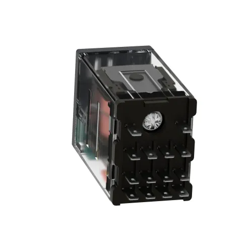 Реле миниатюрное, 4CO, слаботочный, =24В RXM4GB1BD