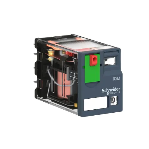 Реле миниатюрное, 4CO, слаботочный светодиод, 230В RXM4GB2P7