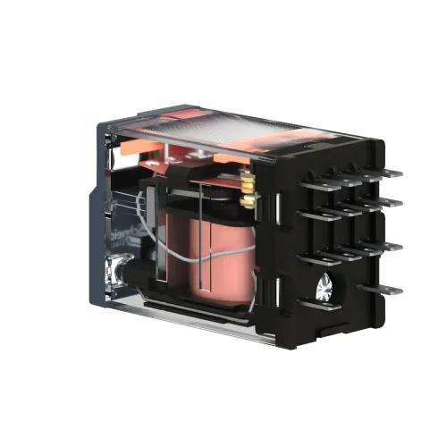Реле миниатюрное, 4CO, слаботочный светодиод, 230В RXM4GB2P7