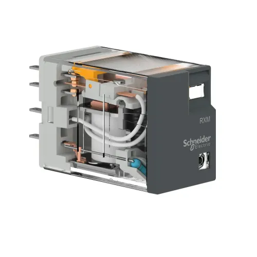 Миниатюрное электромеханическое реле Harmony Easy, 3А, 4CO, с LED, =24В RXM4LB2BD