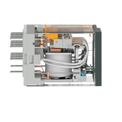 Миниатюрное электромеханическое реле Harmony Easy, 3А, 4CO, с LED, =24В RXM4LB2BD