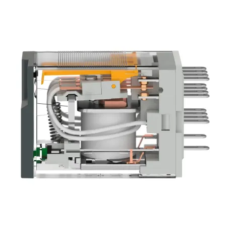 Миниатюрное электромеханическое реле Harmony Easy, 3А, 4CO, с LED, =24В RXM4LB2BD