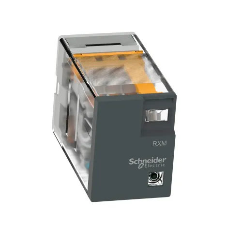 Миниатюрное электромеханическое реле Harmony Easy, 3А, 4CO, с LED, =24В RXM4LB2BD
