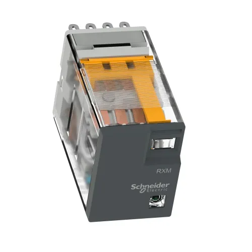 Миниатюрное электромеханическое реле Harmony Easy, 3А, 4CO, с LED, =24В RXM4LB2BD