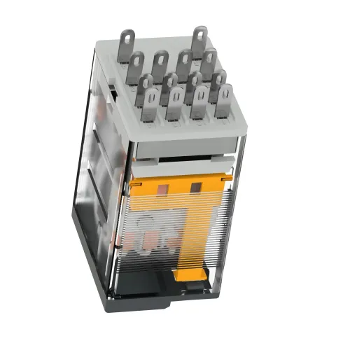 Миниатюрное электромеханическое реле Harmony Easy, 3А, 4CO, с LED, =24В RXM4LB2BD